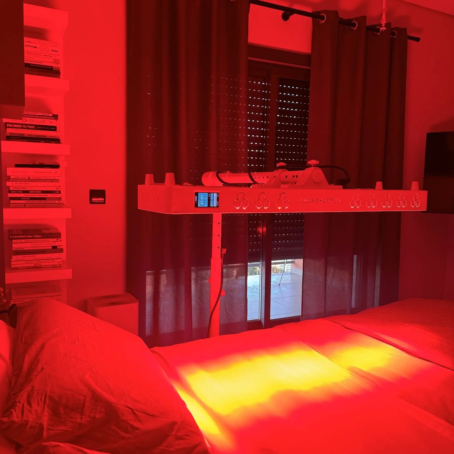Suporte TheraSPA M-Flow TheraFactor® Terapia de Luz Vermelha para casa