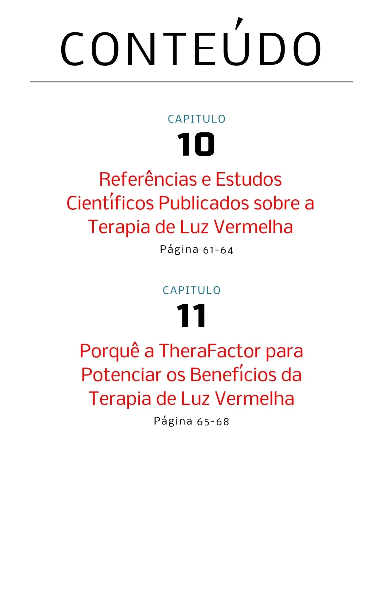 TheraFactor Terapia de Luz Vermelha