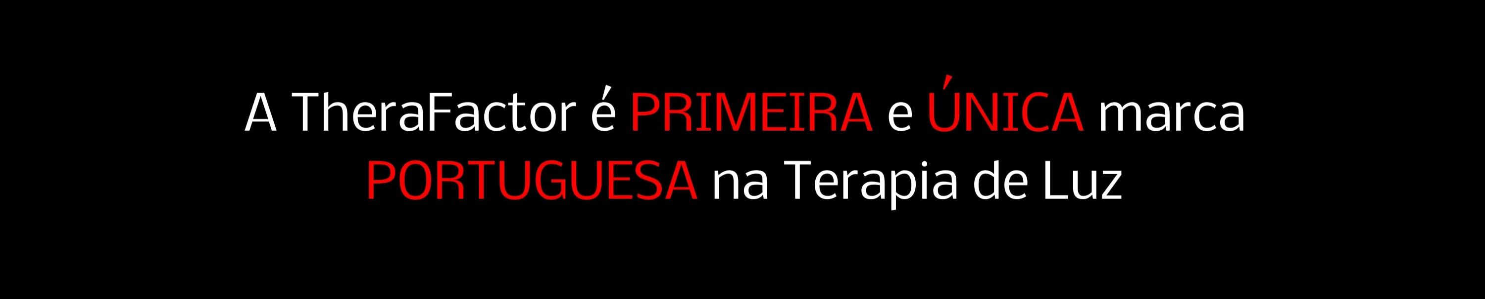 TheraFactor Terapia de Luz Vermelha Portugal