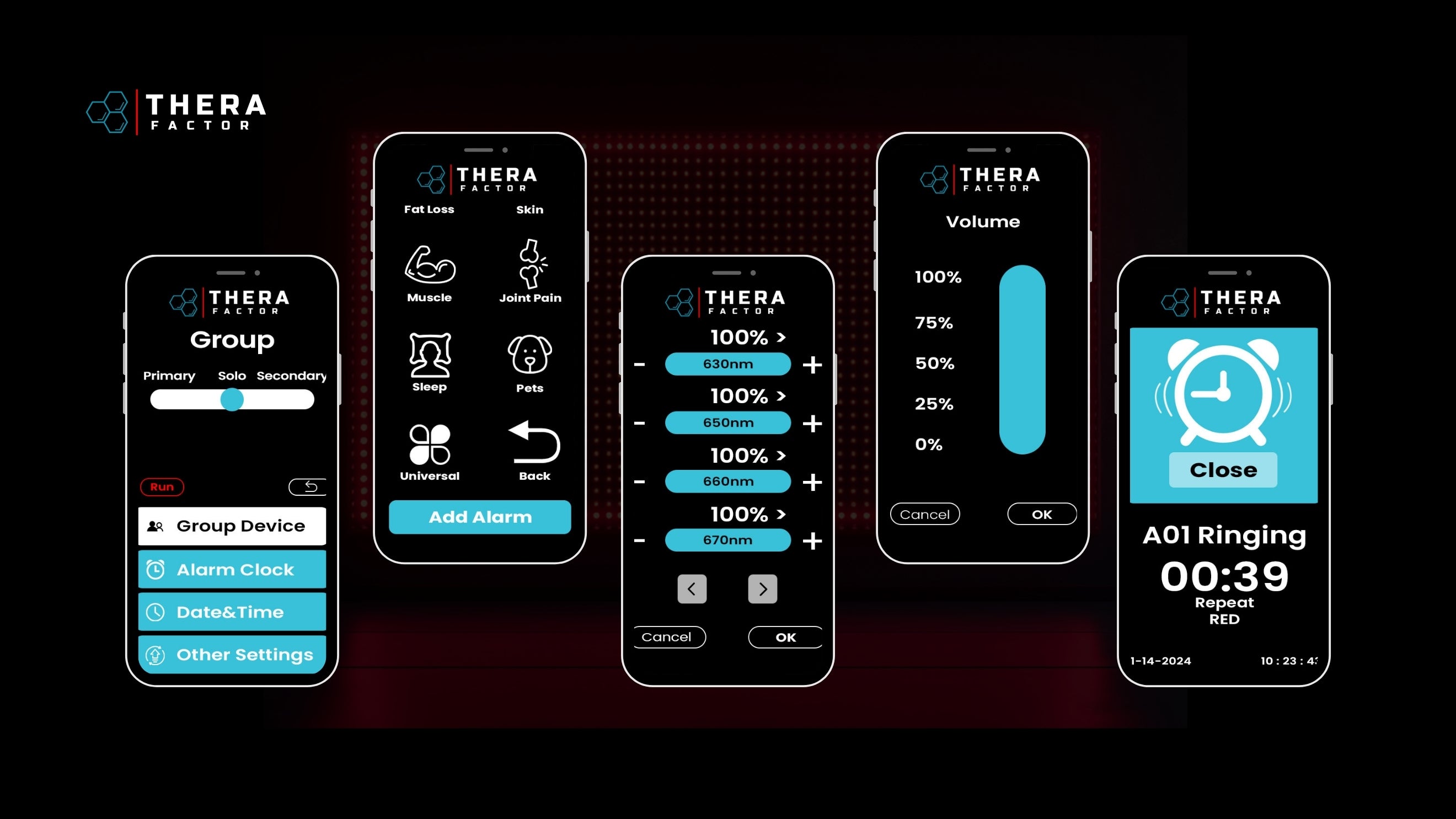 TheraFactor Terapia de Luz Vermelha APP Portugal
