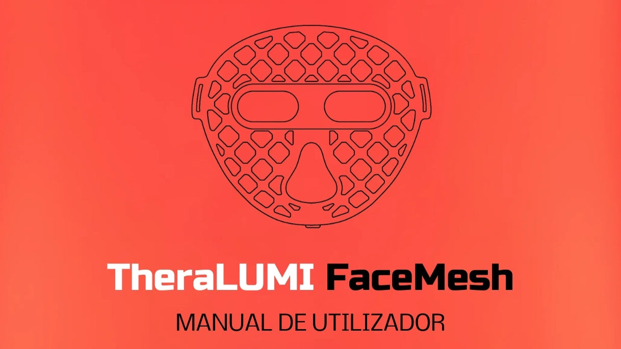 Manual de Mascara de Luz Vermelha TheraLUMI FaceMesh