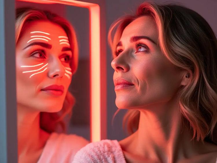 Pele mais saudável e suave graças ao uso da terapia de luz vermelha - TheraFactor