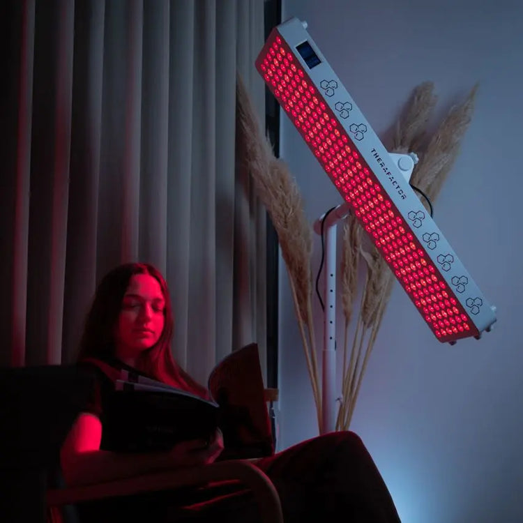 Painel_terapia_luz_vermelha_therafactor_therapro_detalhe_red_light_panel_suporte