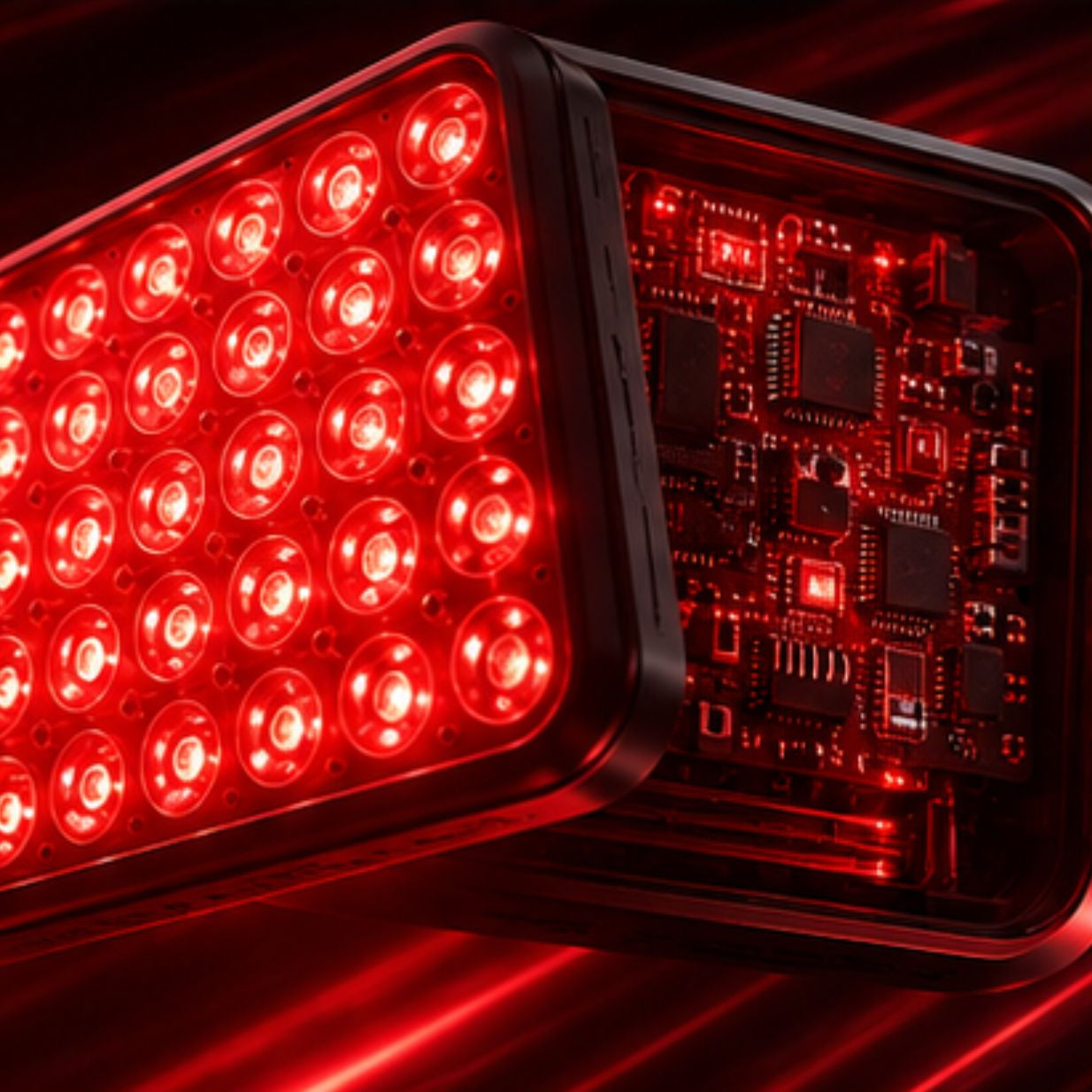 TheraFactor paineis Terapia de Luz Vermelha LED vs Lâmpadas Incandescência Tecnologia Moderna e Avançada