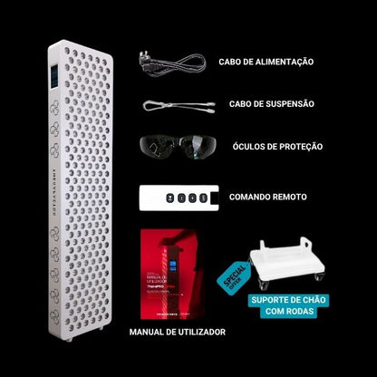 Painel TheraPRO de terapia de luz vermelha e infravermelho próximo da TheraFactor® acessórios incluídos