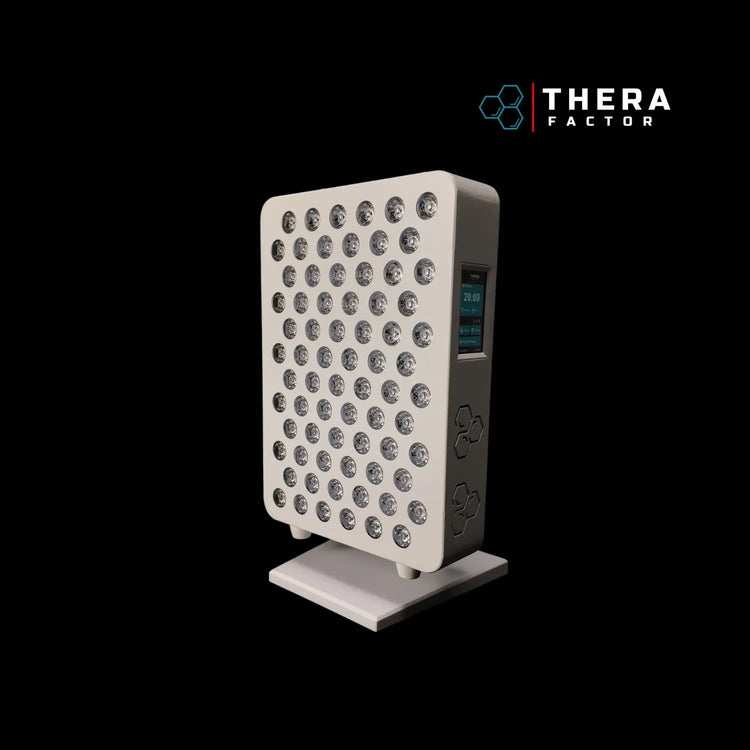 Painel de terapia de luz vermelha TheraPRO 120 com suporte de mesa